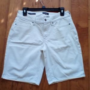 NYDJ white shorts size 6p